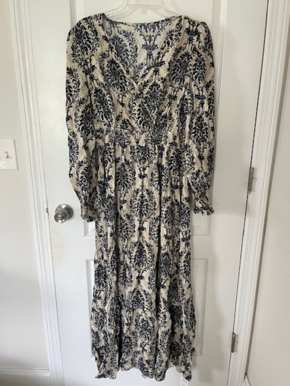CUPSHE patterned long sleeve dress